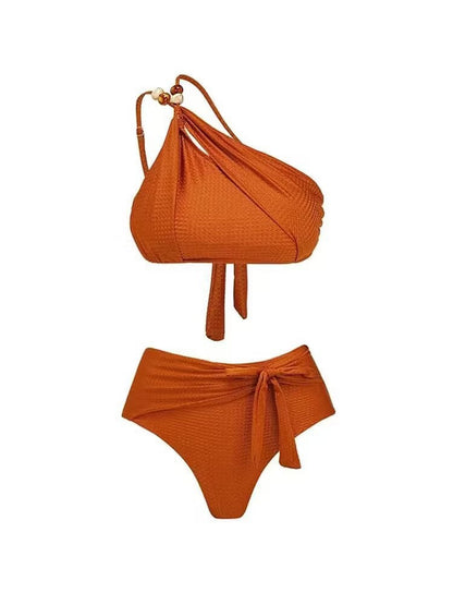 French Tulle Skirt Swimsuit Women Sexy Cutout Women Swimsuit