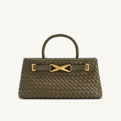 Woven Bag High Grade Handmade Women Woven Bag Casual Large Capacity Bag High Quality Handbag