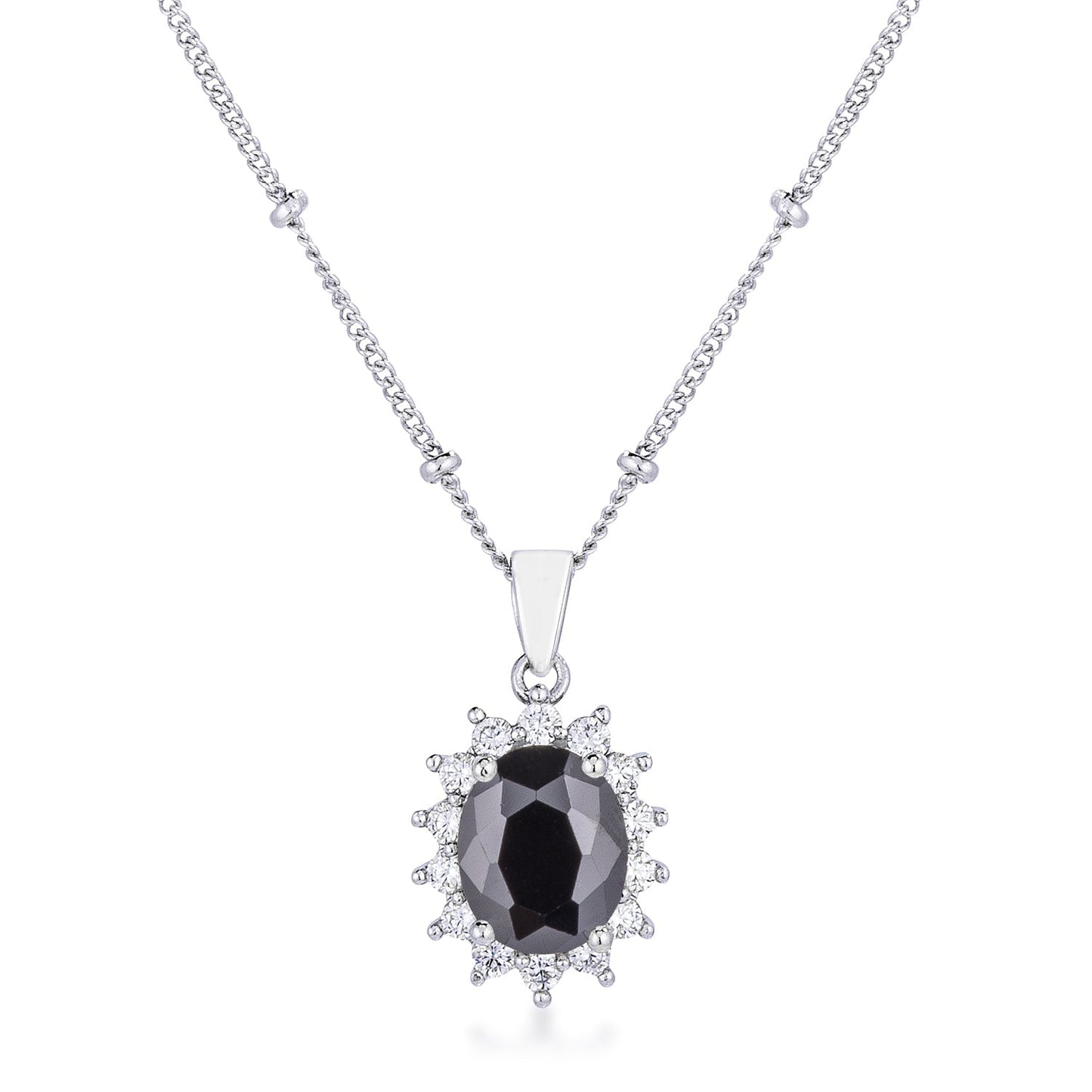 Petite Royal Oval Pendant