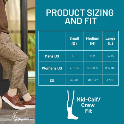 Solid Ocean Blue Socks