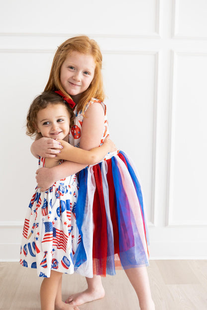 SALE Party in the USA Tank Twirl Dress