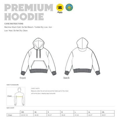 República Independiente - Premium Hoodie Azul