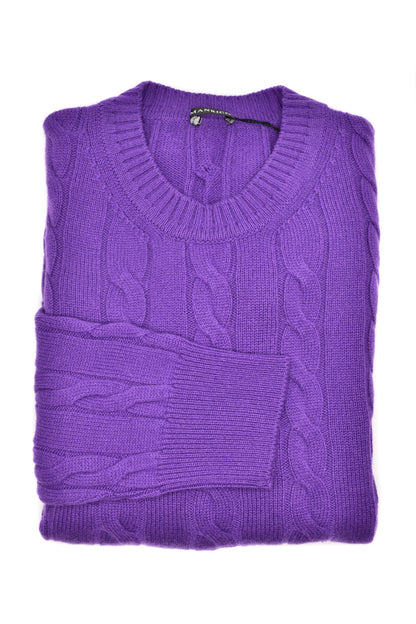 Manrico Cashmere Cable Knit Sweater