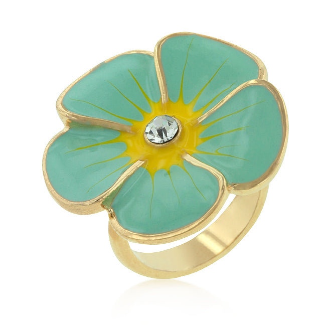 Bezel Set Round Cut Bridal Ring Set