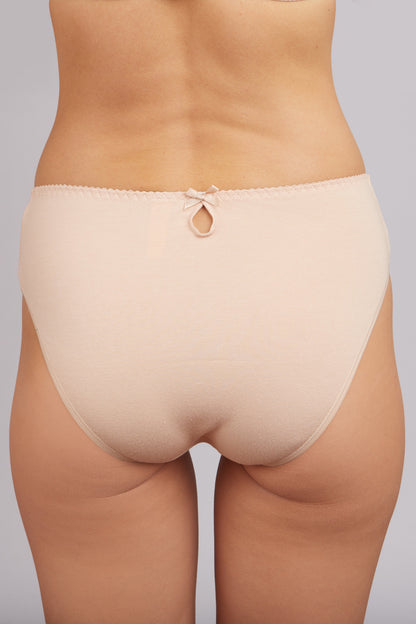 Cotton Panties Milavitsa 230360 - Medium-Waisted Slip