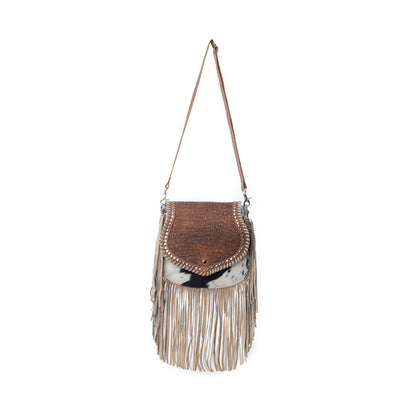 Myra Dusty Lariat Concealed Carry Bag in Saddle Brown