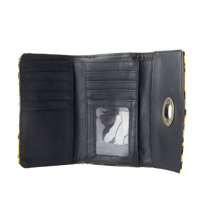 ETERNAL CLASSIC LEATHER AND HAIRON WALLET
