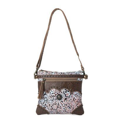 Azure Aesthetic Leather & Hairon Bag