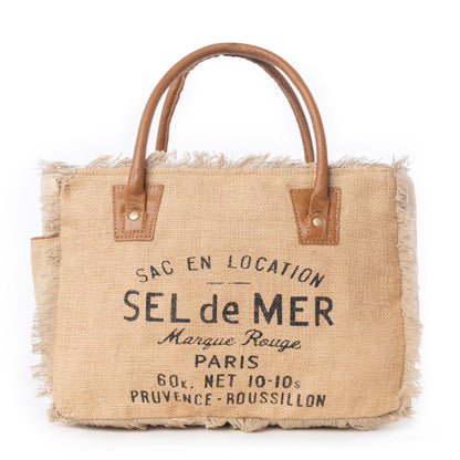 Sel De Mer Frayed Trim Small & Crossbody Bag