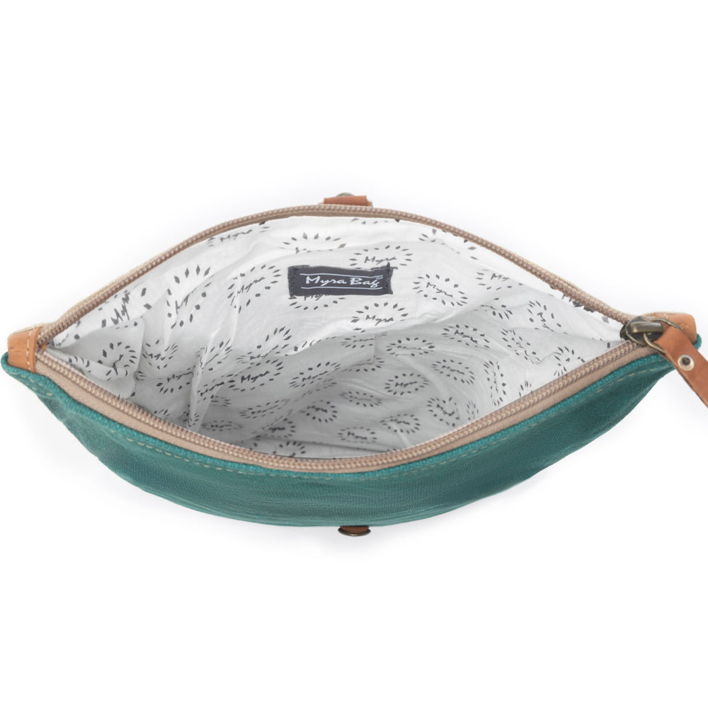 Burlander Patch Teal Small & Crossbody Bag