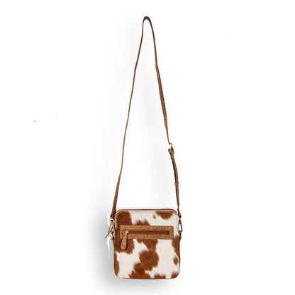 Swift Rider Leather Hairon Bag