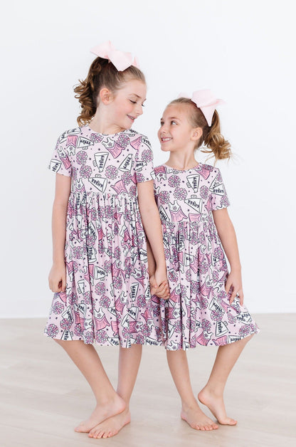 SALE Cheer S/S Pocket Twirl Dress