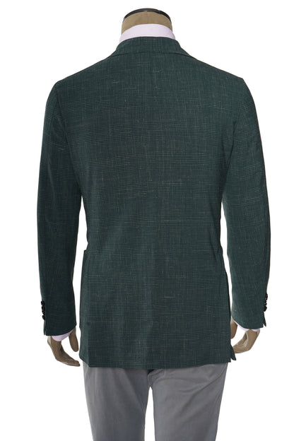 Sartorio Prince of Wales Virgin Wool-Silk Sport Jacket