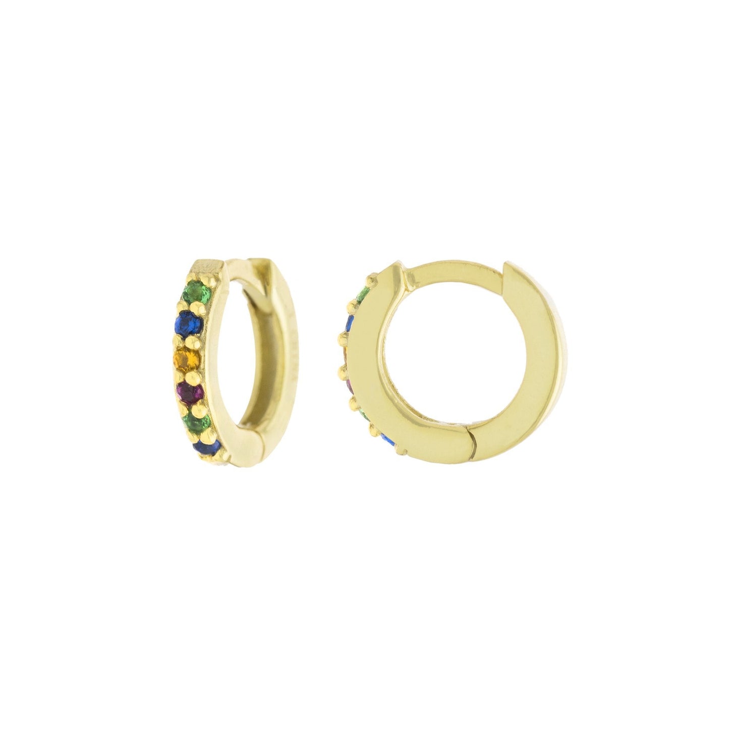 Rainbow Mini Hoops