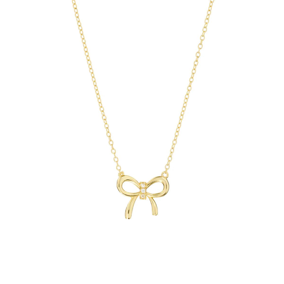 Bow Necklace