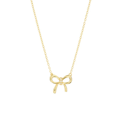 Bow Necklace