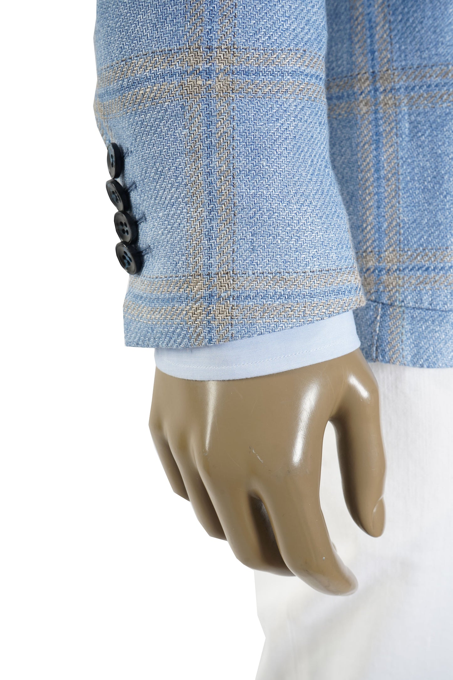 Sartorio Windowpane Virgin Wool Sport Jacket