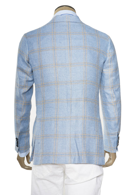 Sartorio Windowpane Virgin Wool Sport Jacket