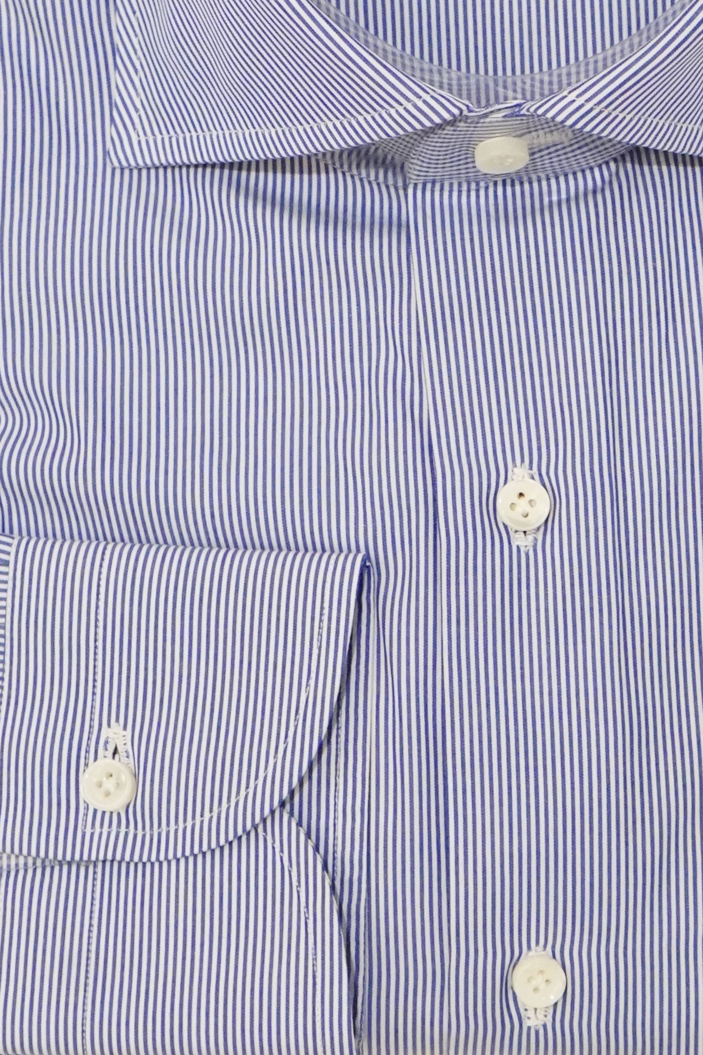 Sartorio Micro Pinstripe Cotton Dress Shirt
