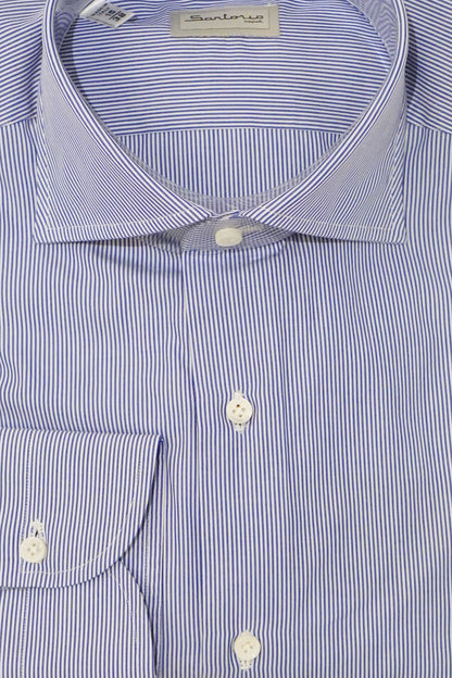 Sartorio Micro Pinstripe Cotton Dress Shirt