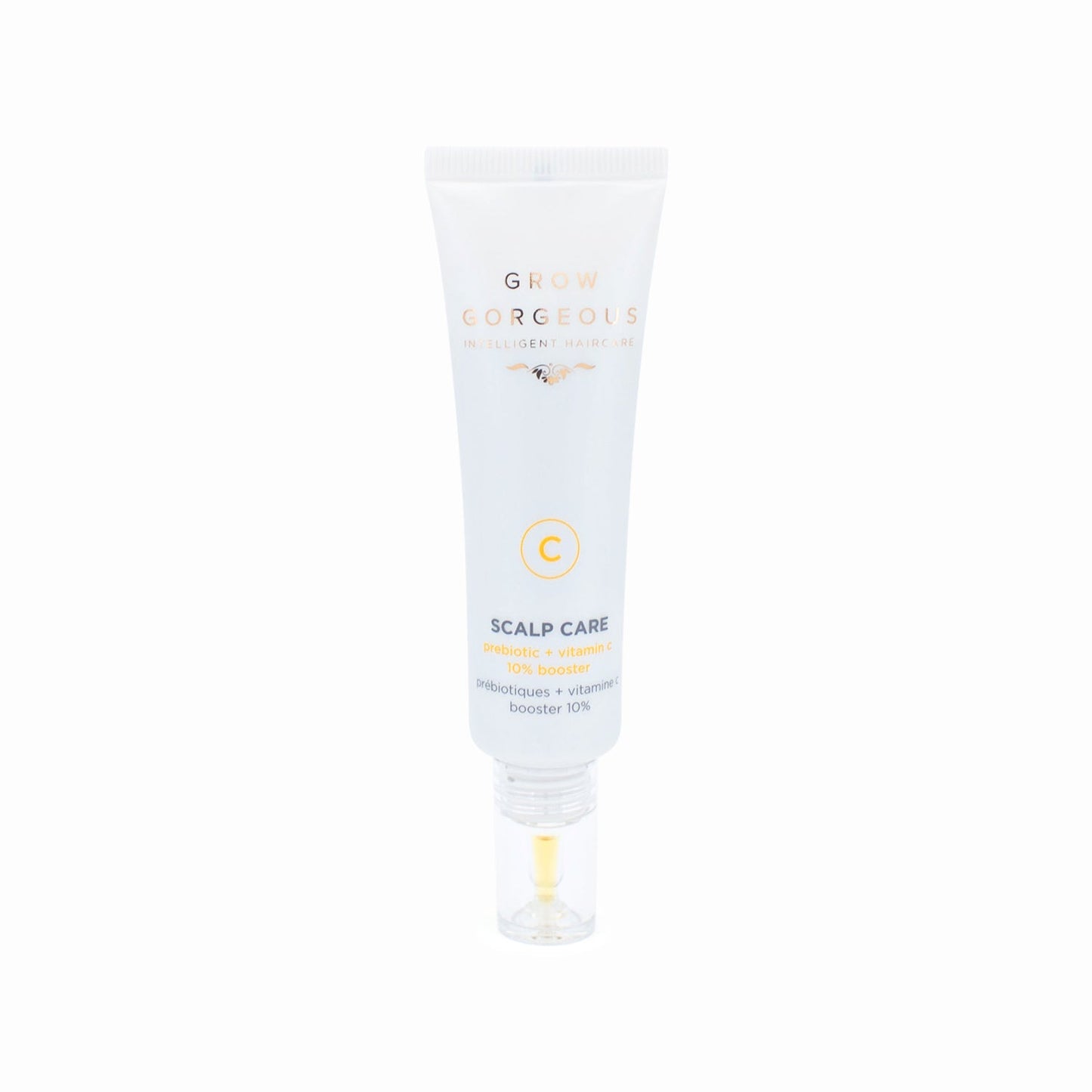 GROW GORGEOUS Scalp Care Prebiotic + Vitamin C 10% Booster 1oz - Small Amount Missing