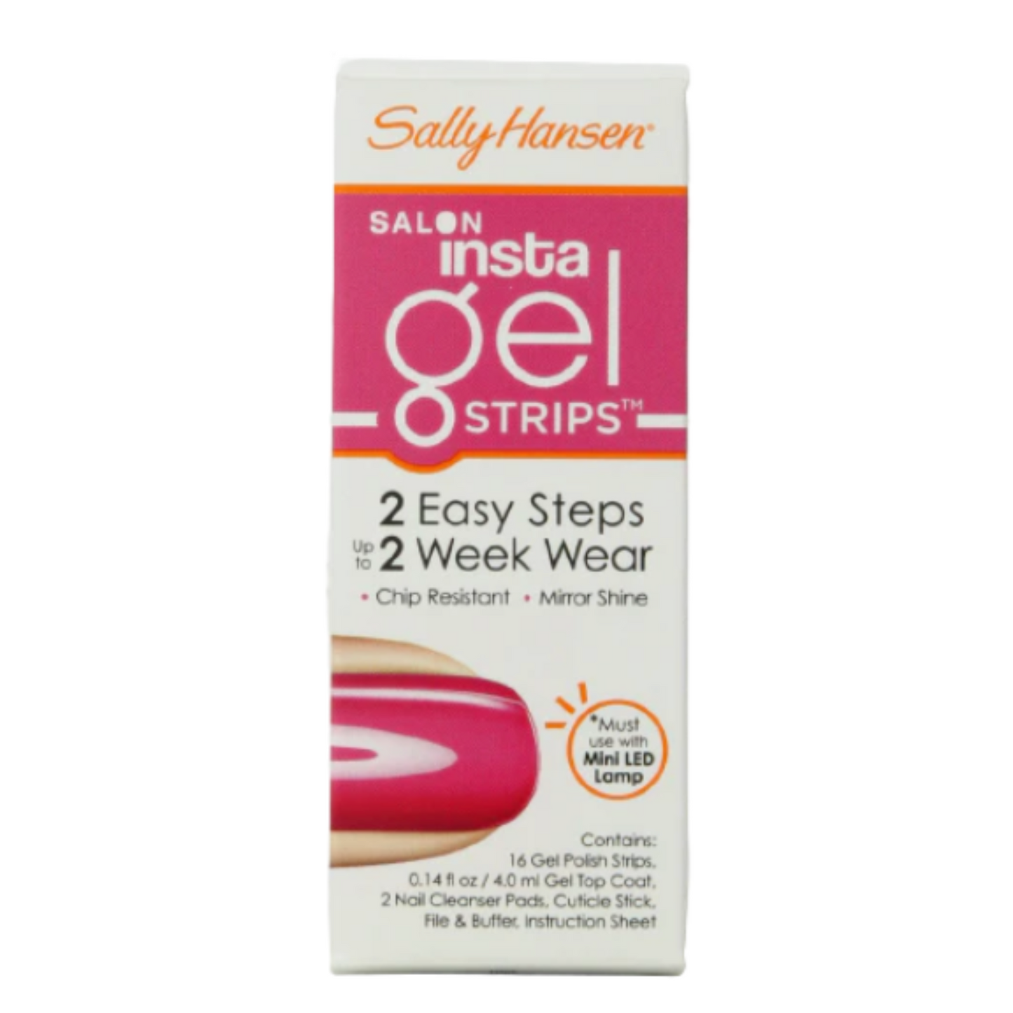 Gel Strips Manicure - (Combo Kit Set)
