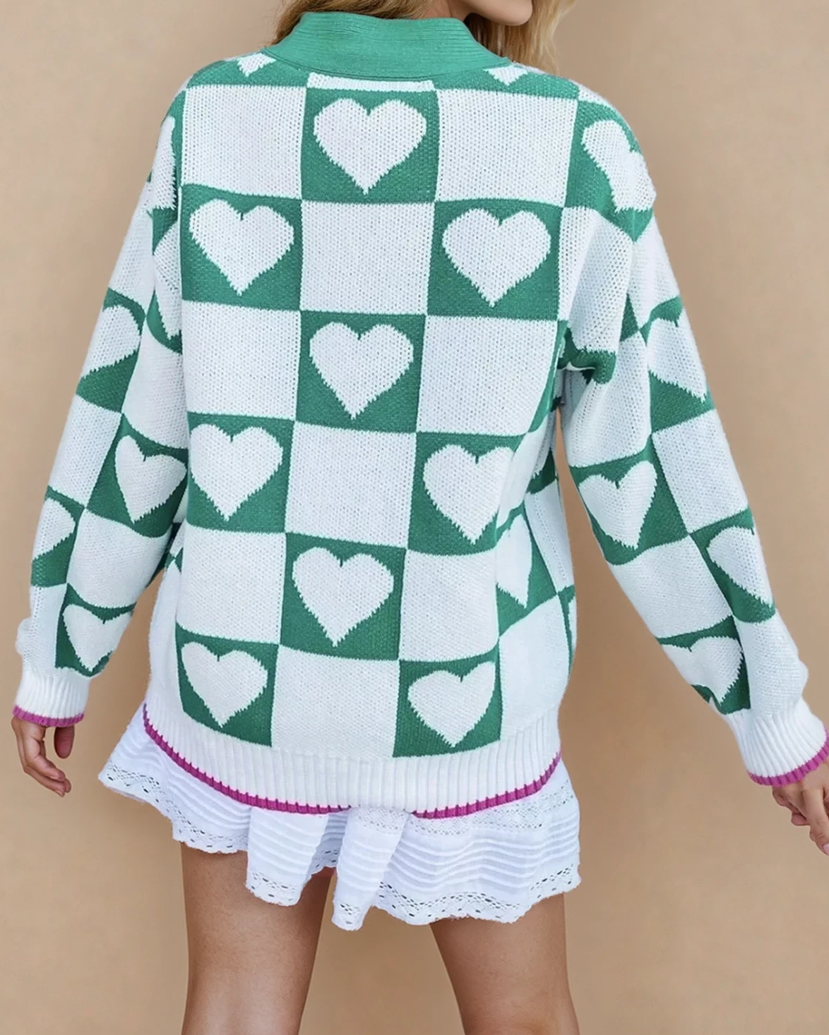 Jade Button Down Sweater Cardigan
