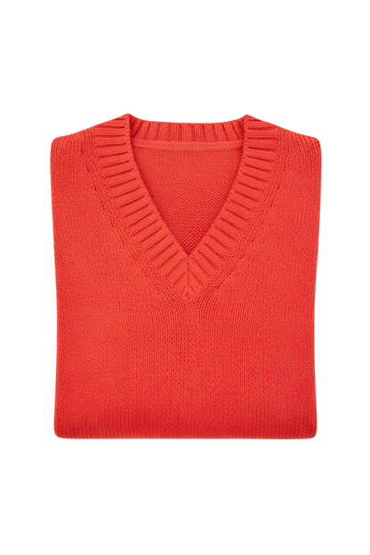 Cruciani Cotton V-Neck Sweater