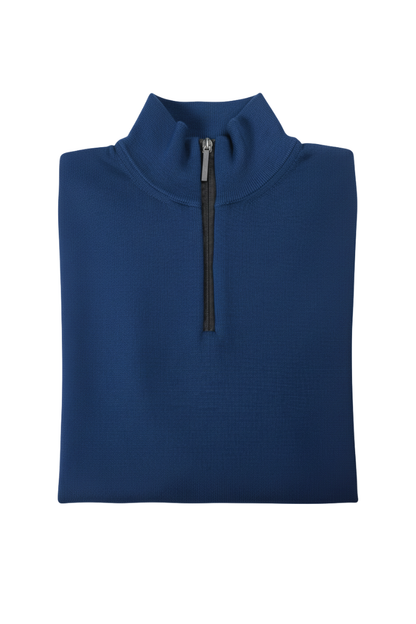 Manrico Cashmere Quarter-Zip Mock Neck Sweater