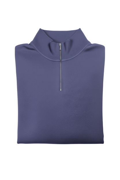Manrico Cashmere Quarter-Zip Mock Neck Sweater