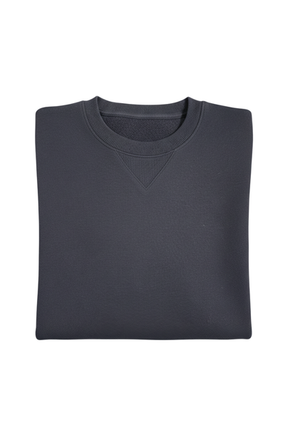 Handpicked Cotton Crewneck Pullover Sweater