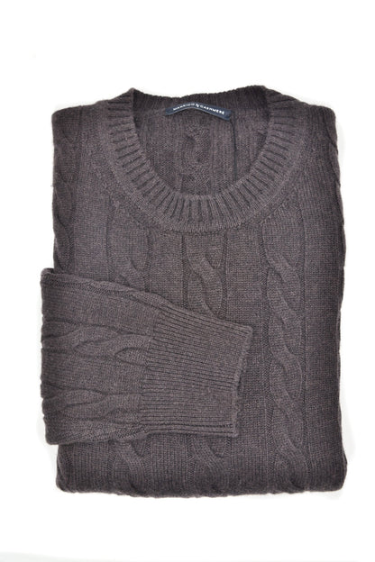 Manrico Cashmere Cable Knit Sweater