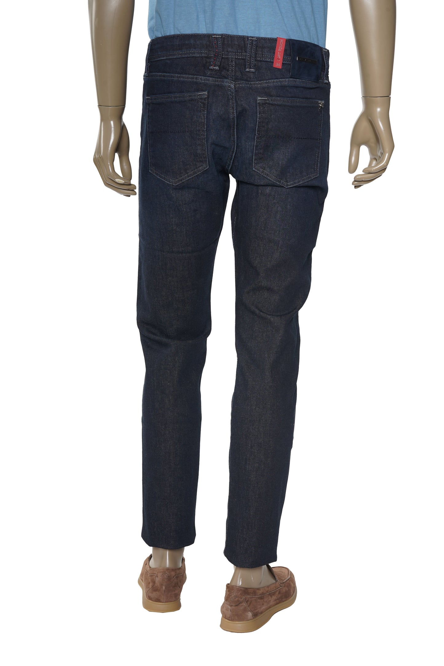Tramarossa Solid Dark Denim Jeans