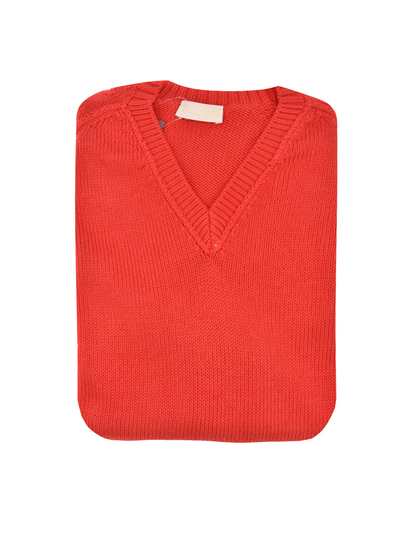 Cruciani Cotton V-Neck Sweater