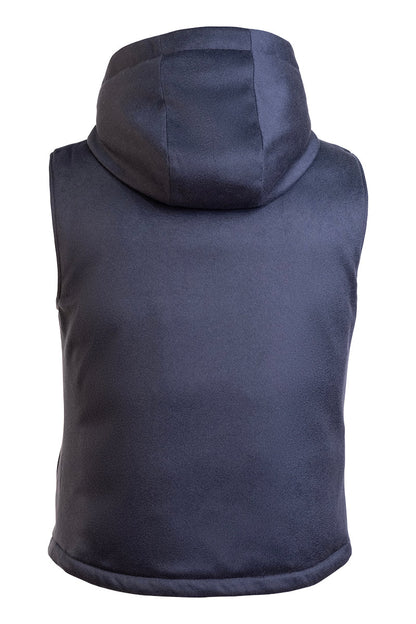 Kired by Kiton BEAR Cashmere-Nylon-Goose Down-Wool Vest