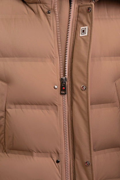 Kired by Kiton HEKLA Nylon-Goose Down Puffer Coat