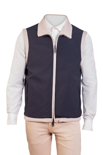 Kired by Kiton Gange Reversible Cashmere Vest
