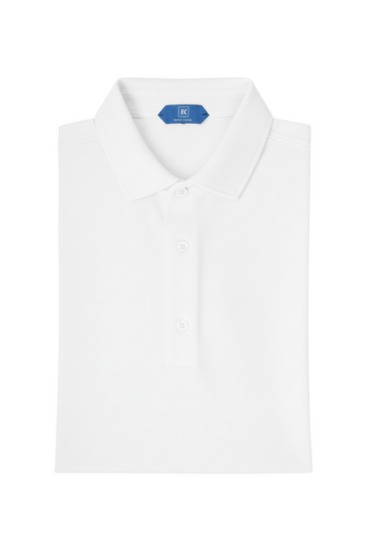 Kired POSI Short Sleeve Quarter Button Polo Shirt