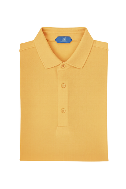 Kired POSI Short Sleeve Quarter Button Polo Shirt