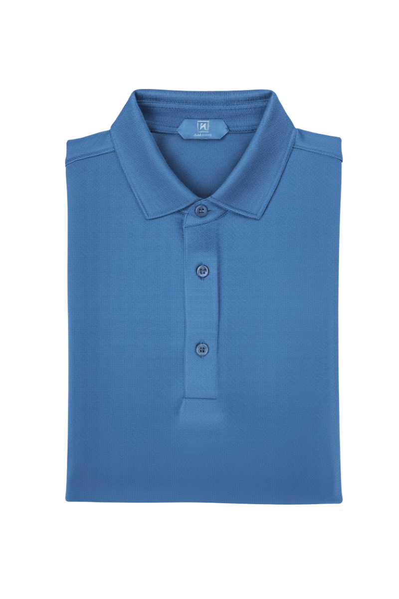 Kired POSI Short Sleeve Quarter Button Polo Shirt