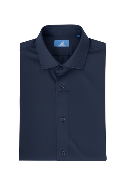 Kired CAPRI Long Sleeve Full Button Polo Shirt