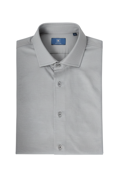 Kired CAPRI Long Sleeve Full Button Polo Shirt