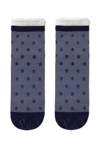 Conte Socks Classic - 491 Decorative Transparent Mesh