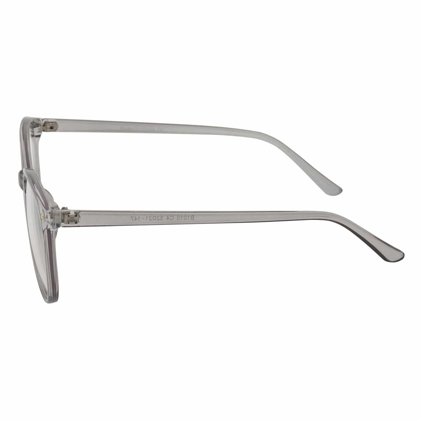 ARBUS - Round Horn Rimmed Blue Light Glasses Clear Gray Clear Lens
