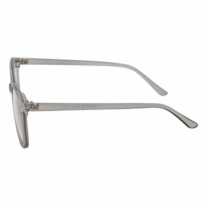 ARBUS - Round Horn Rimmed Blue Light Glasses Clear Gray Clear Lens