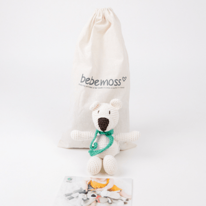 Atty the bear - cream mini