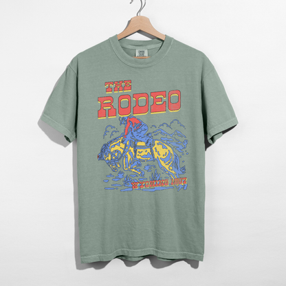 The Rodeo Graphic Tee | Vintage Western Shirt | Cowboy Rodeo T-Shirt | Country Concert Outfit | Western Graphic Tee Women