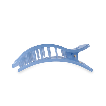 Blue Lagoon Large Flat Rectangle Hair Clip