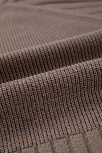 Textured Knit Button Front V-Neck Cardigan
