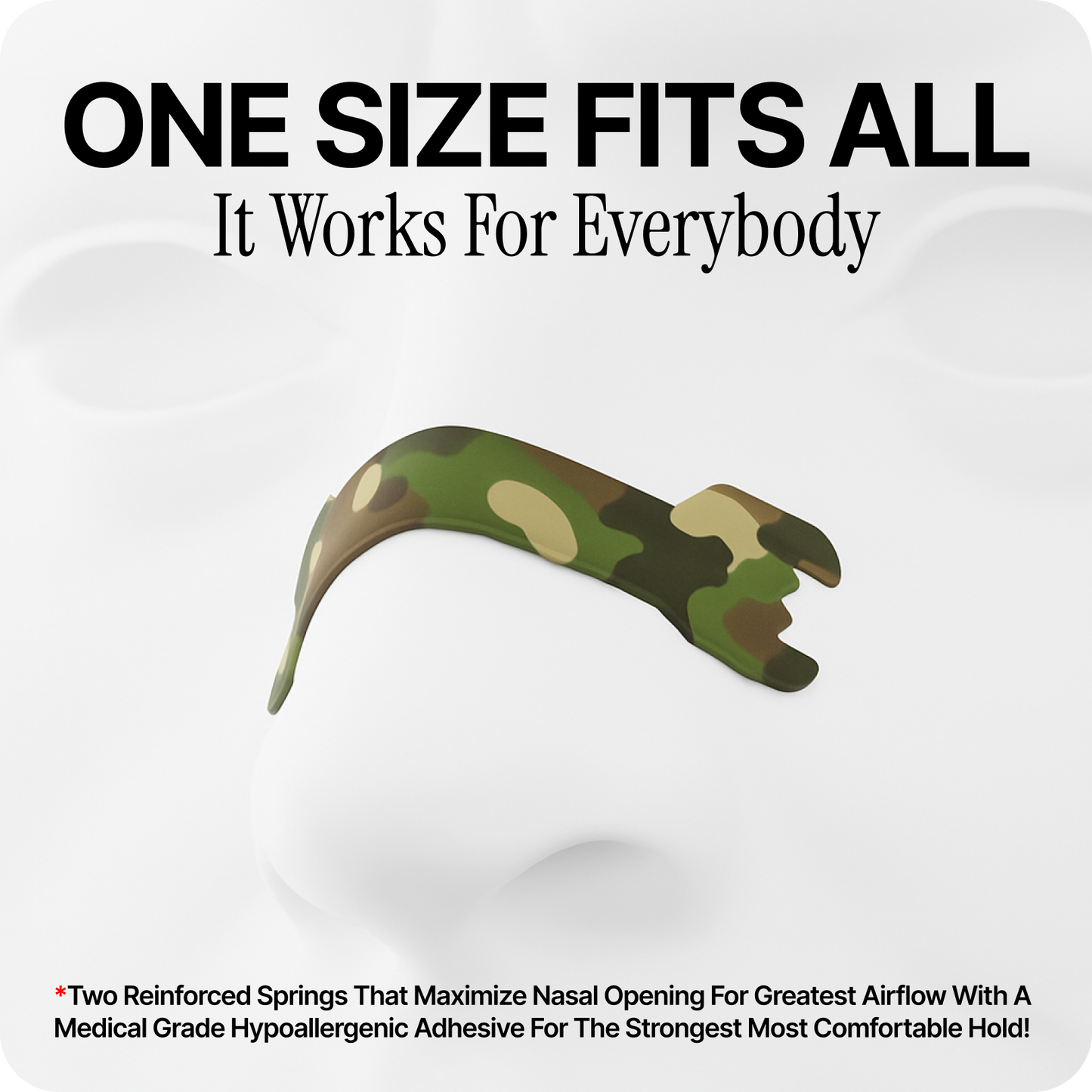 Camo Nasal Strips